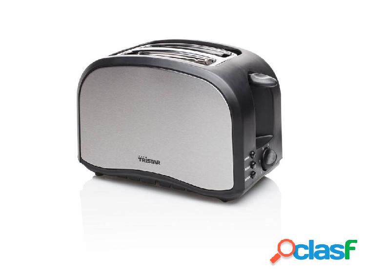 Tostador Cocina 2 Rebanadas 800W Acero Inox Tristar