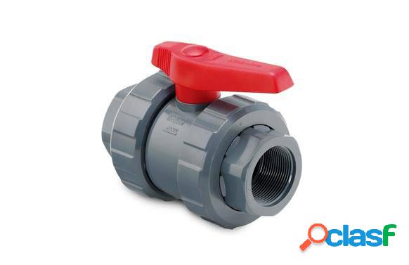 Valvula De Bola Rosca Hembra Pvc 1 1/4"