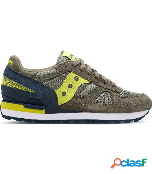 Zapatillas Saucony Shadow Original Vintage Hombre Green Lime