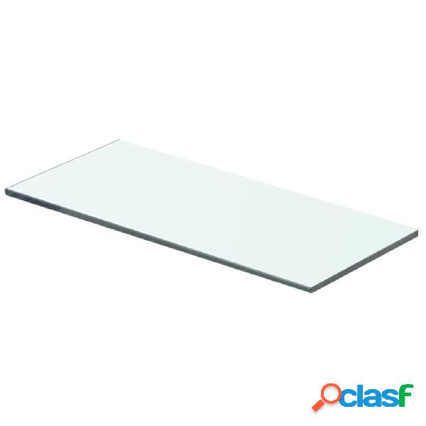 vidaXL Panel de estante vidrio claro 40x12 cm