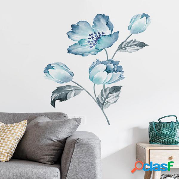 1 pieza hermosas flores Patrón PVC impresión autoadhesiva