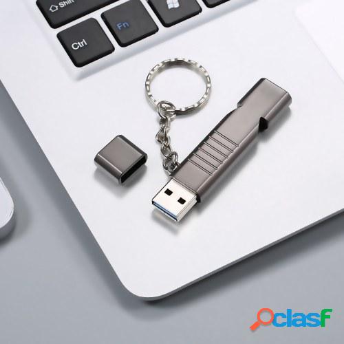 128GB USB3.0 U Disk Whistle Unidad flash USB Diseño 2 en 1