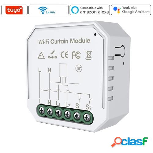 4 Uds Tuya WiFi Módulo de interruptor de cortina