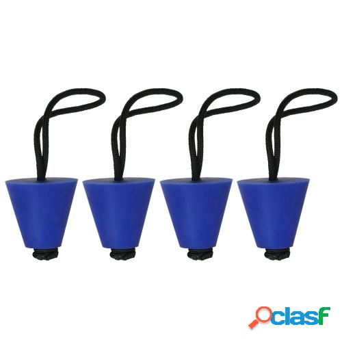 4PCS El mejor kit de tapón universal para kayak Scupper Kit