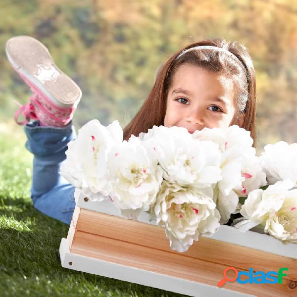 AXI Jardinera para caseta infantil marrón y blanco