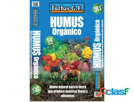 Abono humus organico 50 litros bolsa
