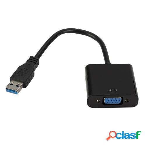 Adaptador USB3.0 a VGA USB a VGA Tarjeta de video externa
