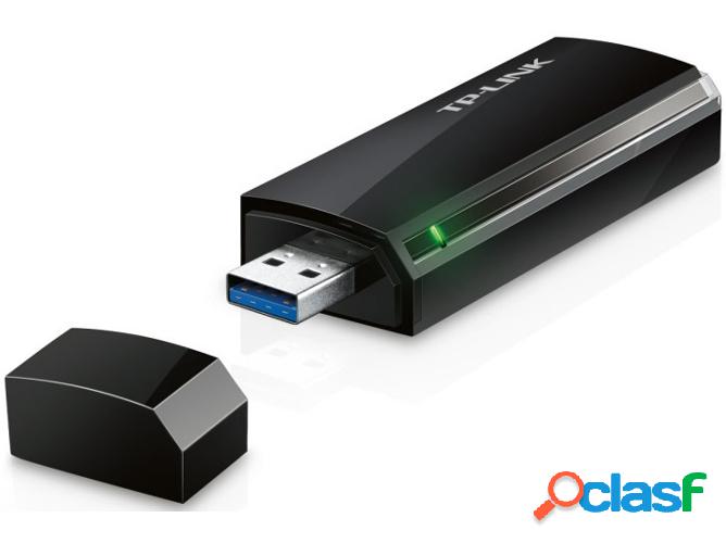 Adaptador WiFi USB TP-LINK ARCHER T4U AC1200 Negro