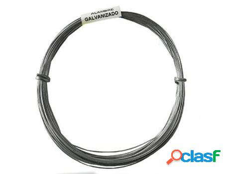 Alambre galvanizado n4 50 gr rollo 6m
