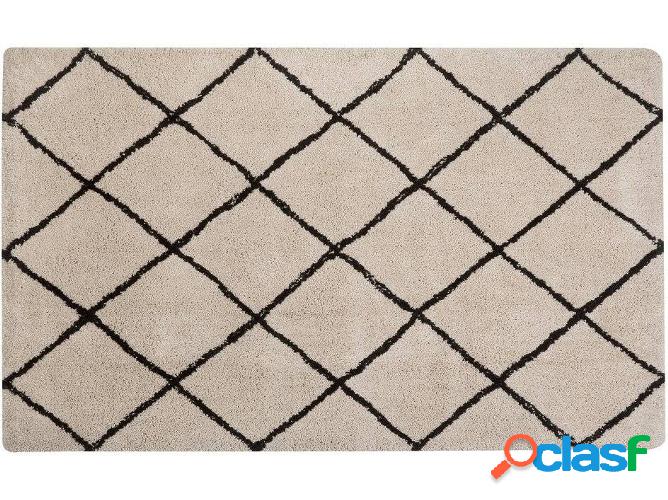 Alfombra BELIANI Adalar (Beige - 160x230 cm)