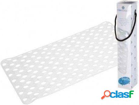 Alfombra De Baño HOGAR Y MÁS Blanco (68 x 36 cm)