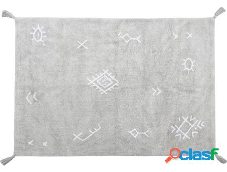 Alfombra Infantil HAPPY DECOR KIDS Itza (Gris - Algodón -