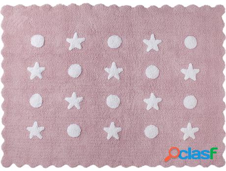 Alfombra Infantil HAPPY DECOR KIDS Little Waves (Rosa -