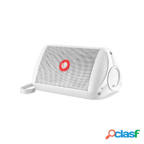 Altavoz con Bluetooth NGS Roller Ride/ 10W/ 1.0/ Blanco
