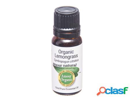 Amour Natural Organic Lemongrass Essential Oil 10ml