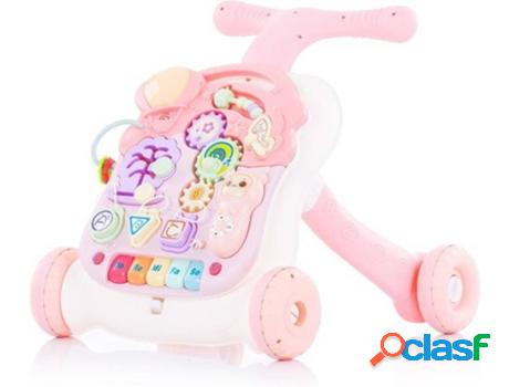 Andador CHIPOLINO Mesa de Juego Musical 2 en 1 Rosa (12