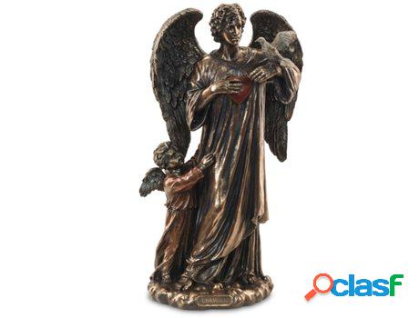 Arcángel Chamuel Figura De Colección Figuras Bronce