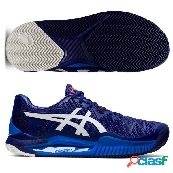 Asics gel resolution 8 clay diva blue white 42