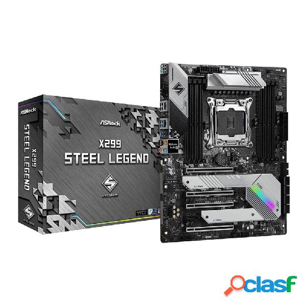 Asrock x299 steel legend. socket 2066.