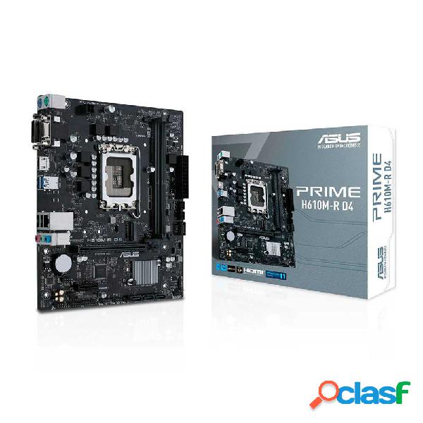 Asus prime h610m-r d4. socket 1700. micro-atx.