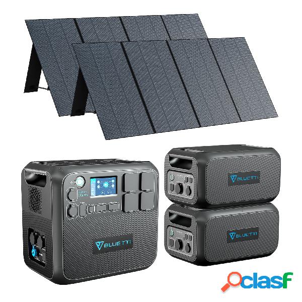 BLUETTI AC200Max + 2/B230+ 2/PV350 Generador Solar Kit