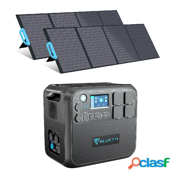 BLUETTI AC200Max + 2/PV200 Generador Solar Kit