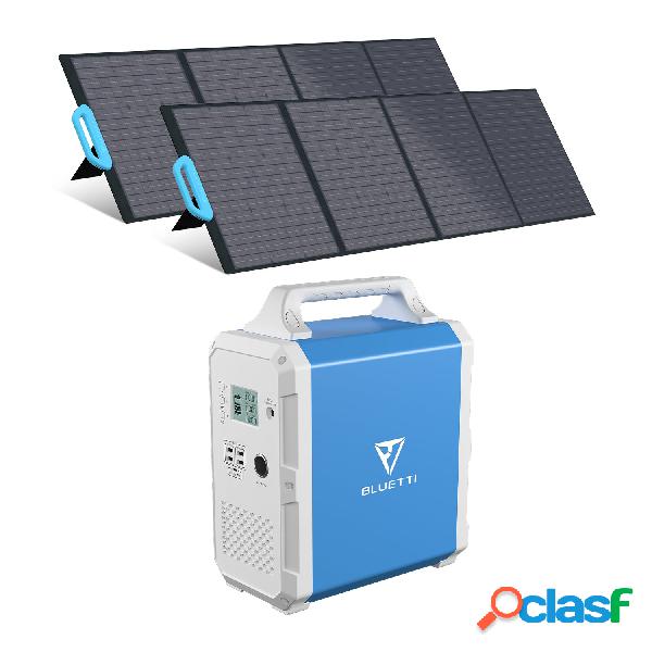 BLUETTI EB120 + 2/PV200 Generador Solar Kit