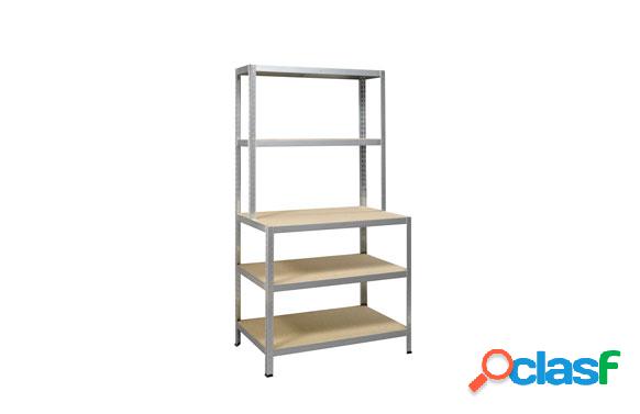 Banco de trabajo con estantes CAPACIDAD 200 KG Ironside