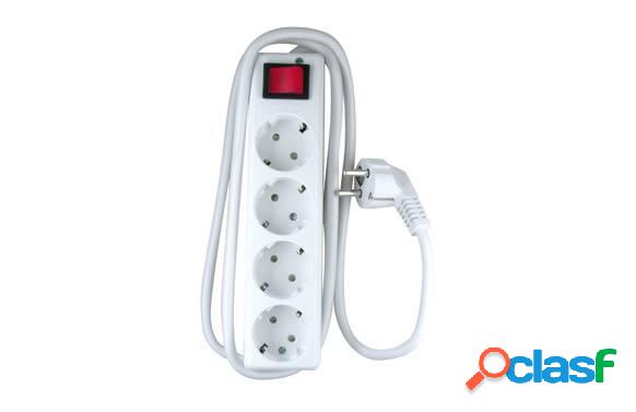 Base multiple eco con interruptor 4 tomas 1,5m