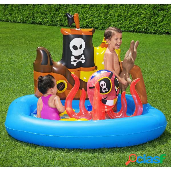 Bestway Centro de juegos acuático Ship Ahoy 140x130x104 cm