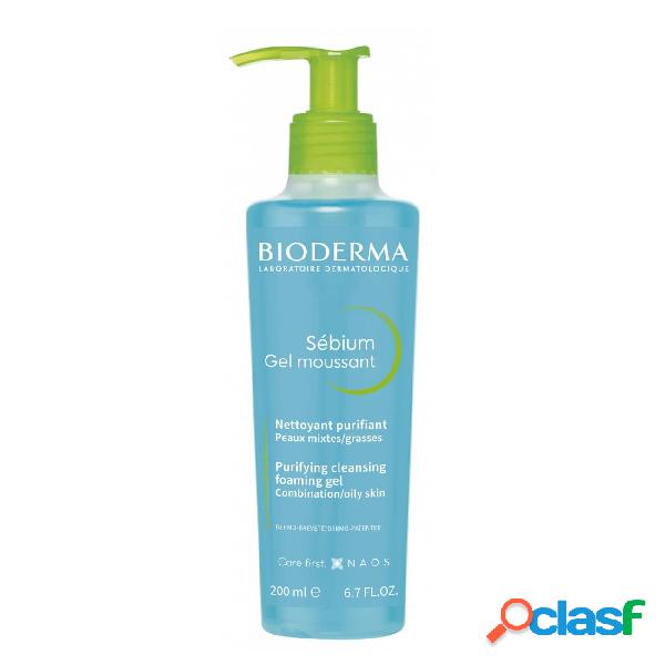 Bioderma Sébium Gel Espumoso Limpiador Purificante - 200ml