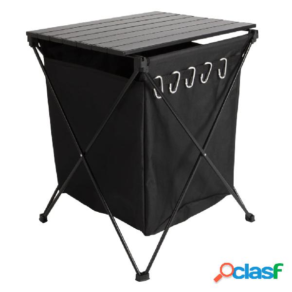 Bo-Camp Mesa auxiliar de camping Arion aluminio 50x50x60 cm