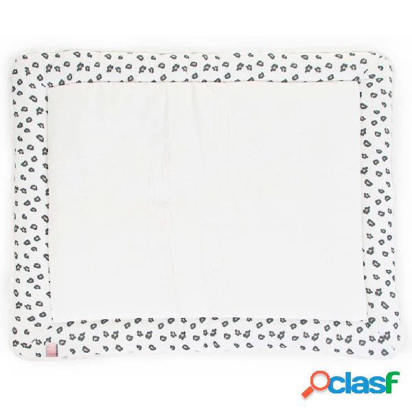 CHILDHOME Colchoneta cambiador jersey leopardo 95x75 cm