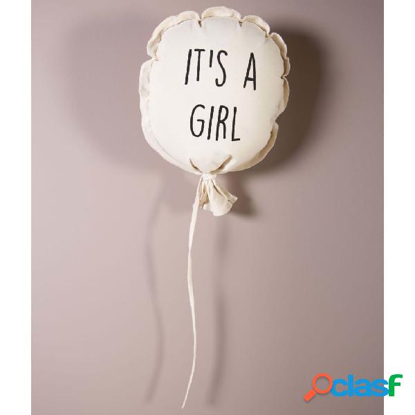 CHILDHOME Globo decorativo de lona It's a girl