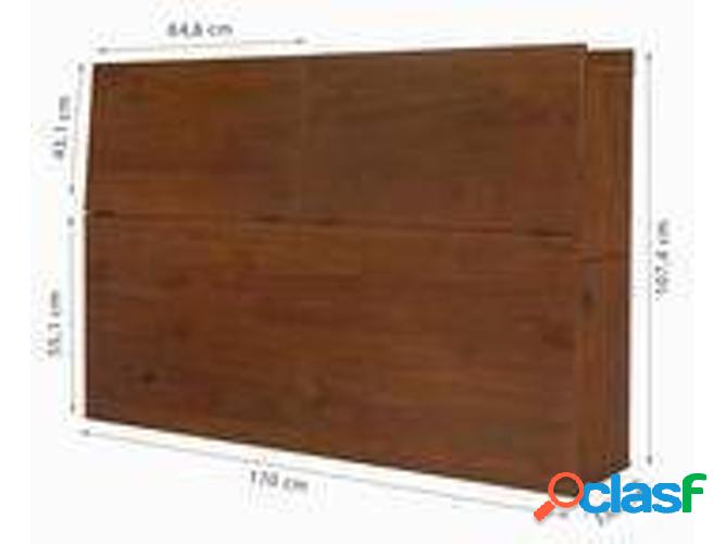 Cabecero MEMOMAD Bali Marrón (150 cm)