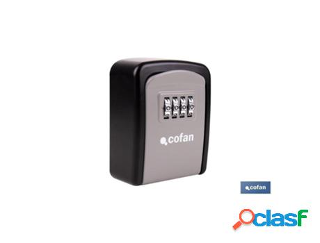 Caja de seguridad con combinación modificable para llaves