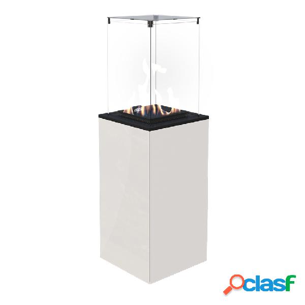 Calefactor de gas exterior deluxe - blanco