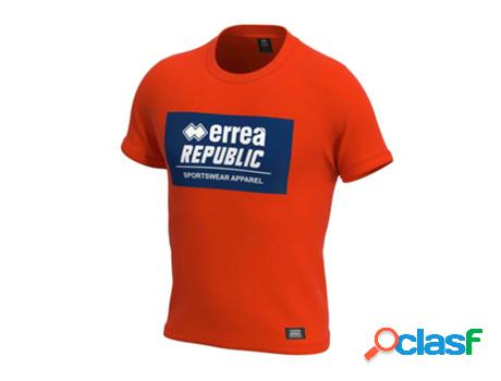 Camiseta ERREA Graphic 2022 Label Naranja (Hombre - Tam: M)