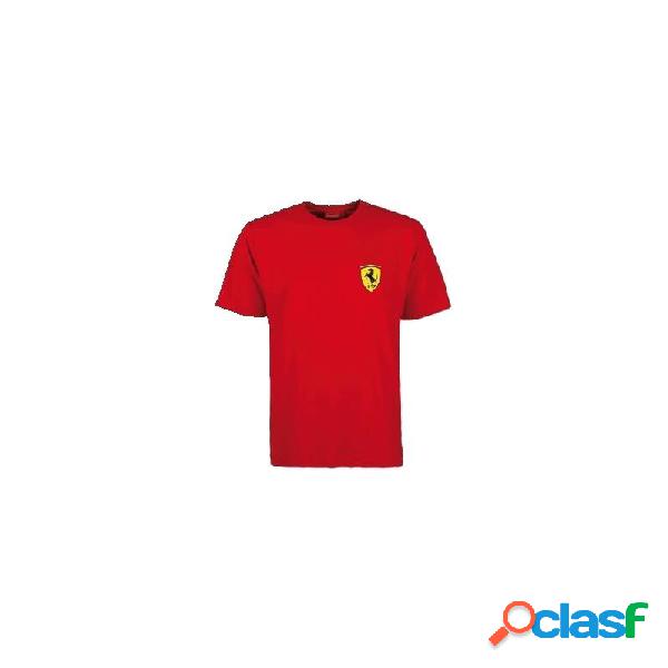 Camiseta Ferrari Escudo pequeño negro talla S o XXL