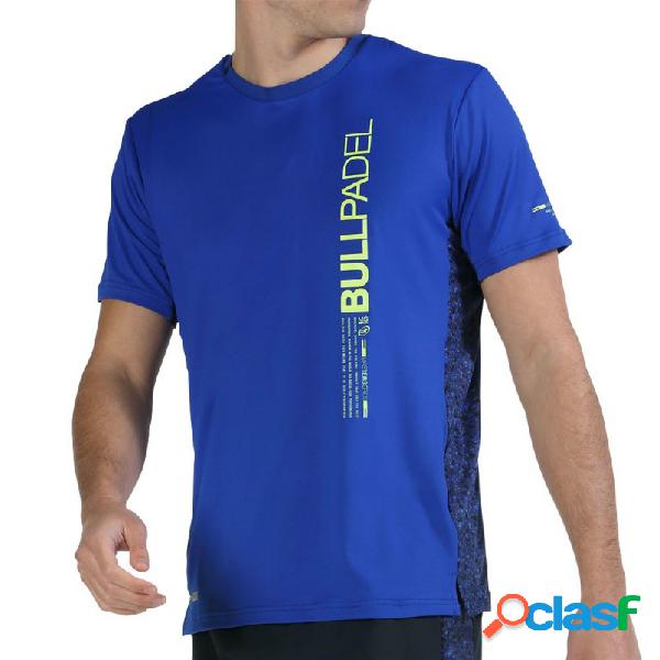 Camiseta bullpadel mixta azul klein m