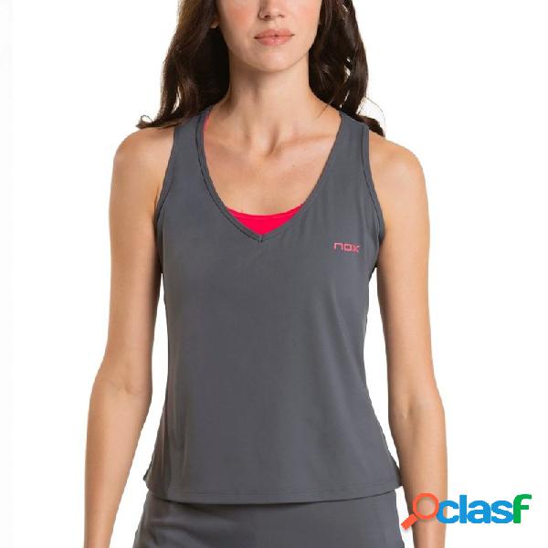 Camiseta nox tirantes pro fit dark grey xs