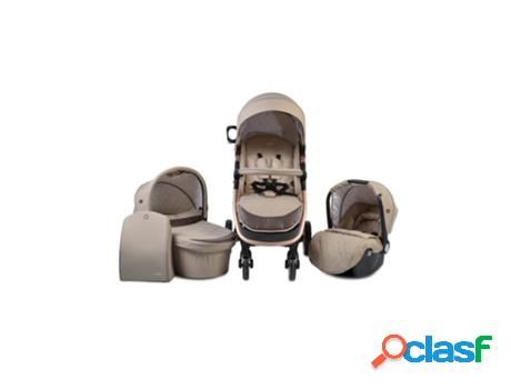 Carrito de Bebé Trío CANGAROO Nobre Beige (Peso Máx: 22