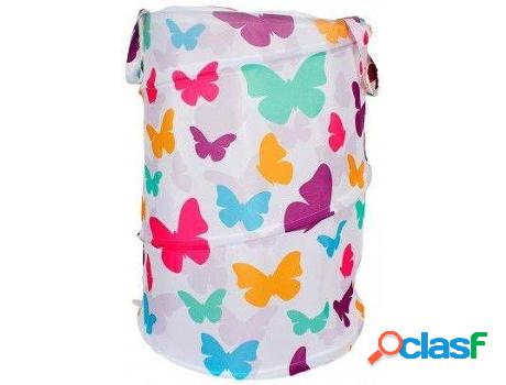 Cesto HOGAR Y MÁS Pongotodo Para El Mariposa (40 x 40 x 55