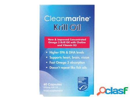 Cleanmarine Krill Oil 590mg 60&apos;s
