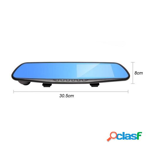 Cámara de salpicadero DVR para coche 170° lente gran