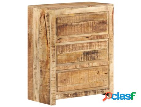 Cómoda VIDAXL De Madera Maciza De Mango 60X33X75 Cm