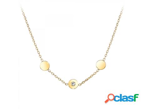 Collar SC_BOHEME (Acero - Dorado - 35, 40 ou 45cm)