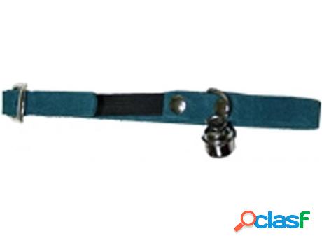 Collar para Gatos GLOBAL con Campana y Ajustable (Azul -