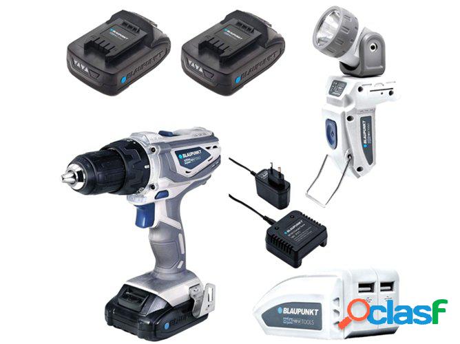 Conjunto Taladro Atornillador BLAUPUNKT BPSET1 (Sin cable;