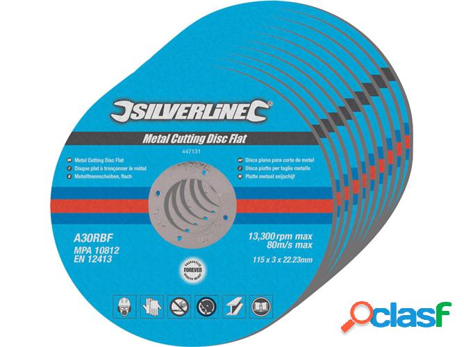 Conjunto de Discos para Corte de Metal SILVERLINE 447131 -